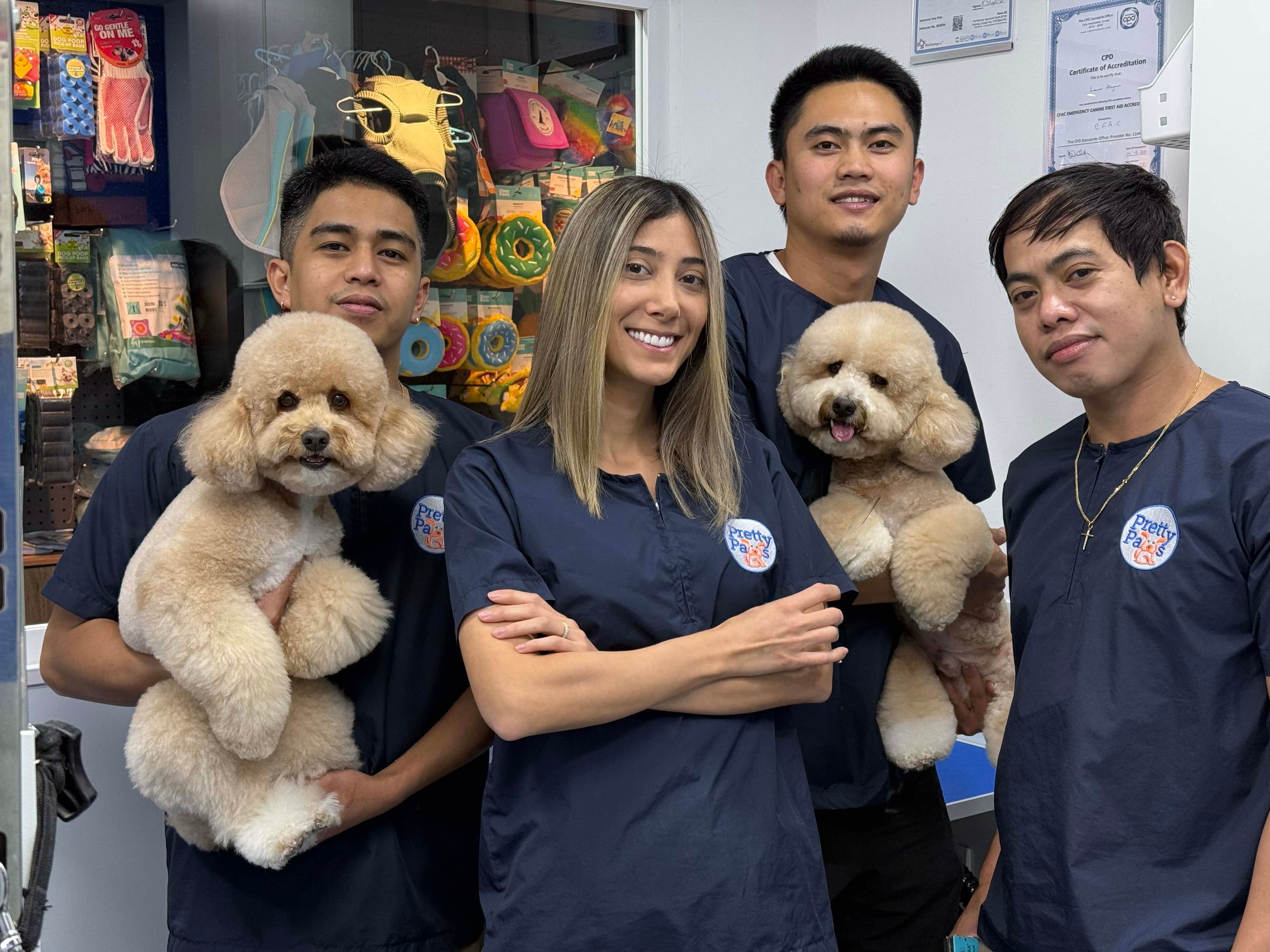 Pretty Paws pet grooming in Al Barsha