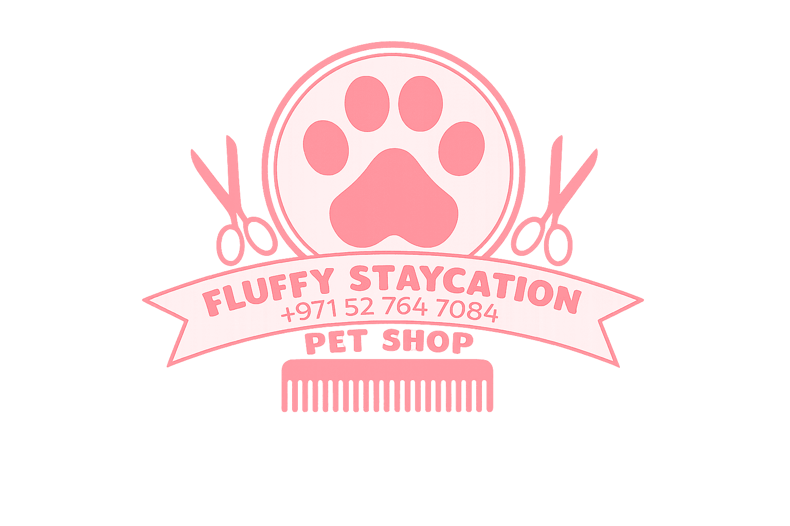 Fluffy Staycation Pets Grooming pet grooming in DIFC